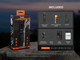 Φακός Fenix C7 PRO Επαναφορτιζόμενος Με USB-thumb-15