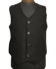 Παιδικό Μαύρο Γιλέκο Κρητικής Φορεσιάς Γαμπριάτικο MARK182 BLACK