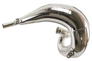Chromed OXA Factory front pipe for KTM EXC 250/300 24-26, SX 250 23-26