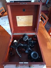 Ναυτικός Εξάντας C. Plath Hamburg – Complete Set με αυθεντικό τηλεσκόπιο 4x