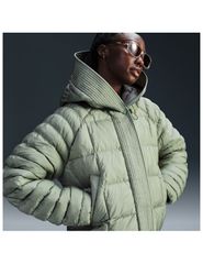 Nike Sportswear Swoosh Puffer PrimaLoftΒ Oversized Hooded Jacket Jade HorizonSail FB8729370