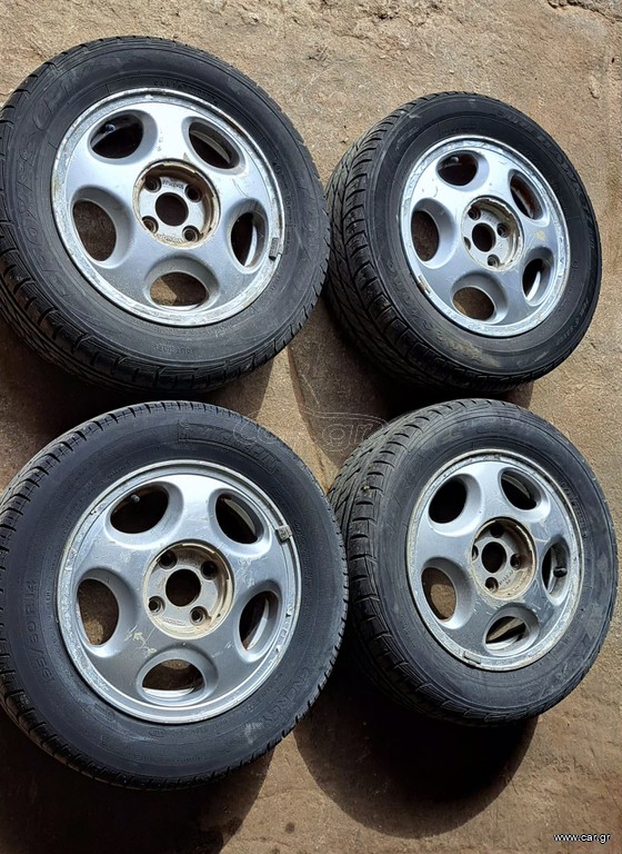 Ζάντες 14αρες γνήσιες από Honda CRX-CIVIC  VTEC 89-91.