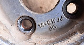 Ζάντες 14αρες γνήσιες από Honda CRX-CIVIC  VTEC 89-91.-thumb-1