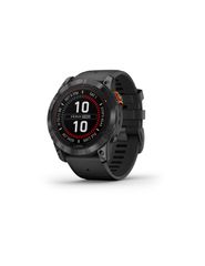 Garmin Fenix 7X Pro Solar Edition Sports Watch Slate Grey Black Band