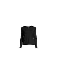 CASALL Essential Mesh Detail Long Sleeve Tshirt black