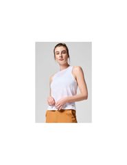CASALL Soft Texture Tank White Training Tshirt-thumb-1