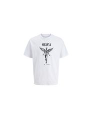 Jack Jones tshirt Nirvana JPRBLUNIRVANA SS TEE 12287521 BRIGHT WHITE