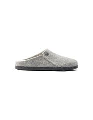 Birkenstock Zermatt Light Gray Wool Felt Insulated Men'sWomen's Slippers Regular Wide 1015092