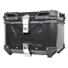 ΜΠΑΓΚΑΖΙΕΡΑ ANAX ΜΕΤΑΛΛΙΚΗ ΒΑΣΗ ΕΠΕΝΔΥΣΗ 55L CARBON STYLE ΜΑΥΡΟ