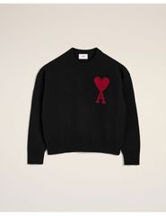 Ami Sweater 'BlackRed' BFUKS006018009 MBS