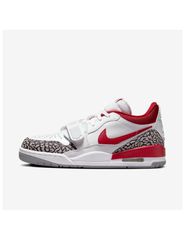 Jordan Legacy 312 Low White Cement Gym Red Women's FQ7827106 MBS