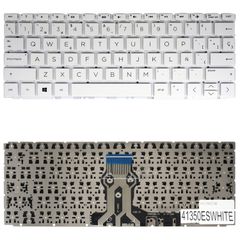 Teclado Español para Portátil - Spanish Laptop Keyboard για HP Pavilion x360 11-AD 11M-AD 11-AD051NR 11-AD113DX 920401-001 924428-001 924428-071 920401-071 ES Nο Frame White ( Κωδ.41350ESWHITE )