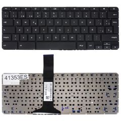 Teclado Español para Portátil - Spanish Laptop Keyboard για HP ChromeBook 11-G2 11-G3 11-G4 11G2 11G3 11G4 11 G2 11 G3 11 G4 788699-001 788699-071 788639-071 ES Nο Frame Black ( Κωδ.41353ES )