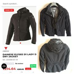 DAINESE ELYSEE D1 LADY D-DRY JACKET