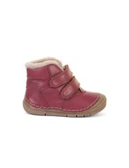 Froddo children's winter ankle boots insulated made of natural leather lightweight