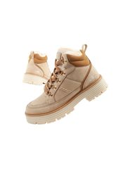 O'neill winter boots women's hiking boots ankle boots insulated fashionable beige brown