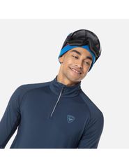 Rossignol Classique 12 Zip Navy TShirt-thumb-4