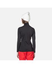 Rossignol W Classique 12 Zip Sweatshirt Black-thumb-2