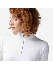 Rossignol W Classique 12 Zip Sweatshirt White-thumb-4