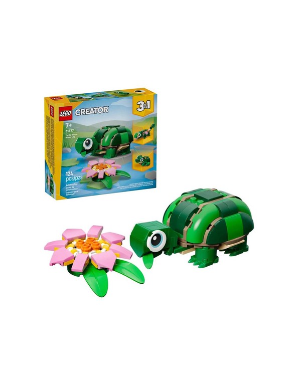 LEGO Creator 31377 Turtle with Lily Pad