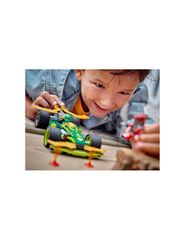 LEGO NINJAGO 71828 Lloyd's PullBack Race Car-thumb-6