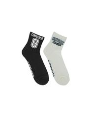 Converse 2pack socks white black E1345A-thumb-1