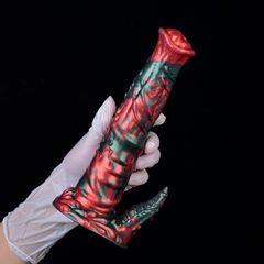Red Devils Silicone Horse Dick 23.2cm-thumb-3
