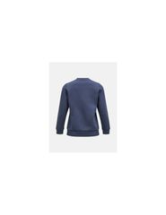 Peak Performance W Original Small Logo Crew Sweatshirt Blue-thumb-2