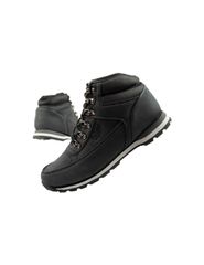 Lee Cooper men's winter hiking ankle boots black