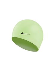 Nike Solid Silicone Barely Volt Green Swimming Cap 93060740 OS