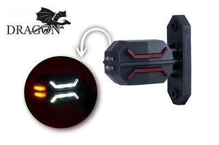 Κερατάκι Dragon Κοντό LED Horpol LD 3065 για Φορτηγά & Τρέιλερ