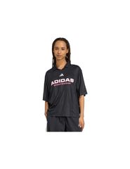 adidas Tiro Q4 Polo Women's TShirt Black JN2749