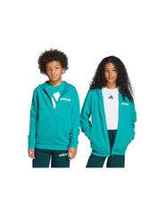 Adidas Essentials green kids tracksuit JN2427