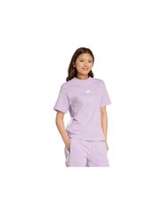 adidas Essentials 3Stripes Cotton Women's TShirt Light Purple JX7619