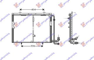 ΨΥΓΕΙΟ A/C 2.0-2.3-3.2 ΒΕΝΖΙΝΗ (552x406x25)