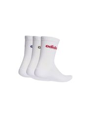 Crew Cushioned Socks 3 Pairs white KD1716-thumb-1