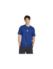 Men's adidas Essentials Small Logo Single Jersey Tshirt blue JF1093