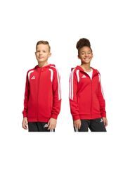 adidas Tiro 26 League Sweat Full Zip Hoodie for Kids Red KF9101