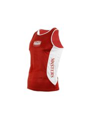 MASTERS KBOXMFE boxing shirt red XS-thumb-3