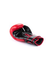Warrior RED Genuine Leather Boxing Gloves-thumb-7