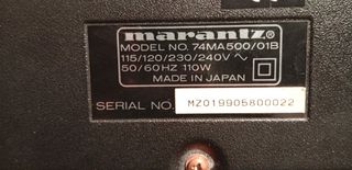 MARΑNTZ MA-500 (2X125 Watt)..MONOBLOCK-thumb-6