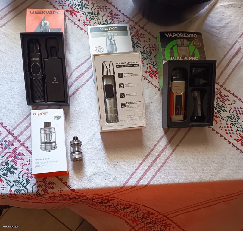 Ηλεκτρονικό τσιγάρο (pods)