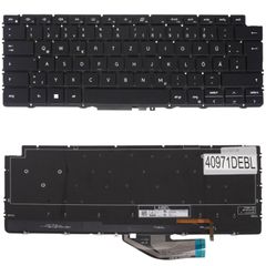 Deutsche Tastatur für Laptop - German Laptop Keyboard για Dell XPS 13 7390 9310 2-in-1 P103G N9Y8N 0N9Y8N K9KNW 0K9KNW 4P8Y2 04P8Y2 4J7RW 04J7RW KTR02 0KTR02 PK132C91C19 NSK-ET2BC DE No Frame Backligh