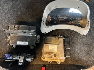 ΣΕΤ ΕΓΚΕΦΑΛΟΣ ΚΛΕΙΔΙ ΚΟΝΤΕΡ ΚΕΡΑΙΑ FIAT PANDA 51776008 051222182600