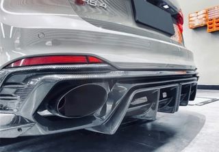 ΠΙΣΩ ΣΠΟΙΛΕΡ CARBON REAR DIFFUSER AUDI RS4 A4 AVANT B9 2016 - 2019