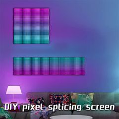 Κυλιόμενη Ψηφιακή Επιγραφή 80x80cm P24.6 64x64 Pixel LED 120W AC 220-240V IP20 Πολύχρωμο RGB - Bluetooth Control μέσω iPIXEL APP - Μ80 x Π2.6 x Υ80cm - 2 Χρόνια Εγγύηση