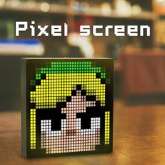 Κυλιόμενη Ψηφιακή Επιγραφή 20x20cm P5.7 32x32 Pixel LED 10W AC 220-240V IP20 Πολύχρωμο RGB - Bluetooth Control μέσω iPIXEL APP - Μ20 x Π2.4 x Υ20cm - 2 Χρόνια Εγγύηση