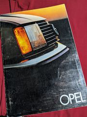 1977 Opel Brochure Kadett Manta Rekord προσπέκτους