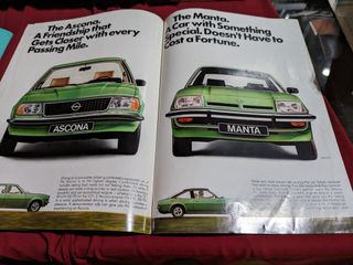 1977 Opel Brochure Kadett Manta Rekord προσπέκτους-thumb-3