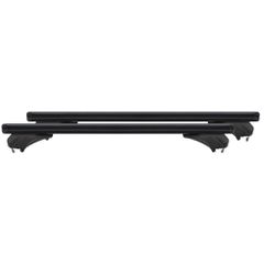 MENABO ΜΠΑΡΕΣ ΑΛΟΥΜΙΝΙΟΥ SONIC BLACK 120 cm ΣΕ ΜΑΥΡΟ ΧΡΩΜΑ ΓΙΑ BYD Atto 3 5 doors 2022> ΜΕ FLUSH ή RAISED RAILS